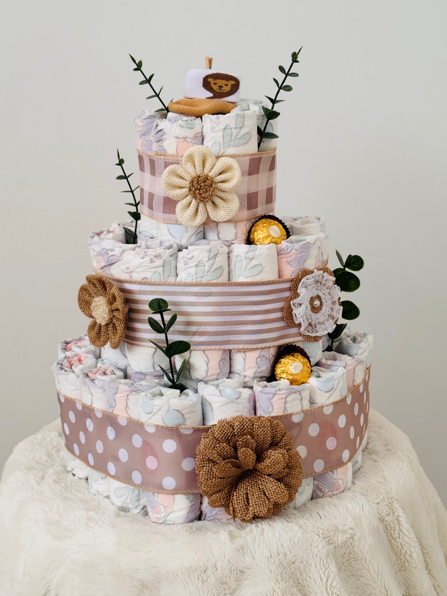 Boho Bliss Nappy Cake