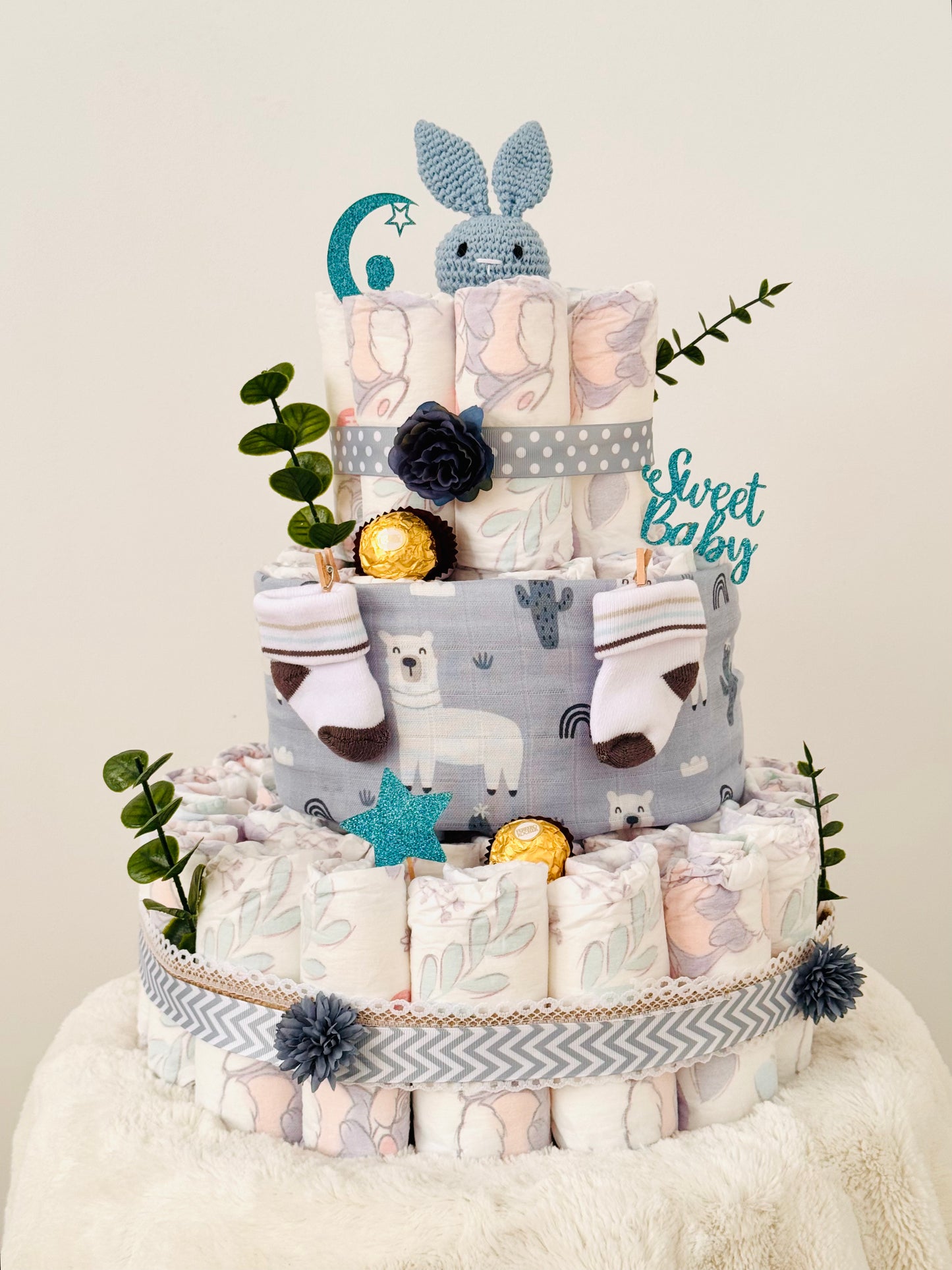 Little Gentleman Nappy Cake